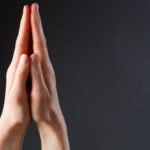 Types of prayer showing praying hands