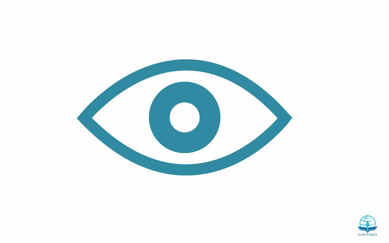 Spiritual eyes showing an eye icon