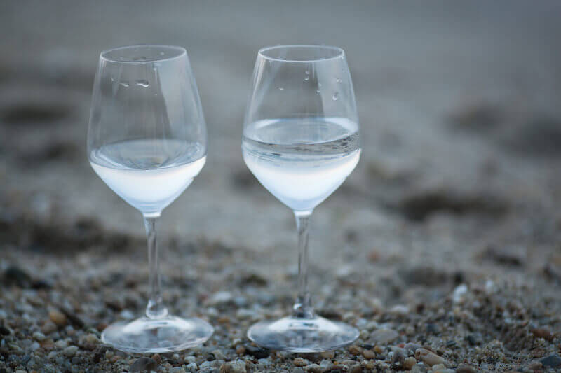 by two immutable things showing two glasses