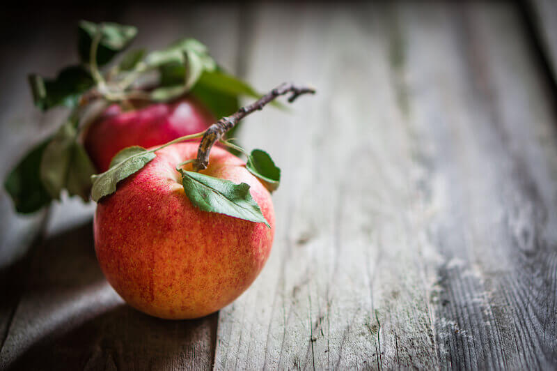 the apple of His eyes showing an apple