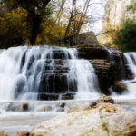 smitten rock showing a waterfall