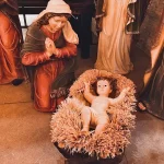 how Jesus became a man showing the nativity
