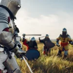 letting God fight your battles showing medieval warfare