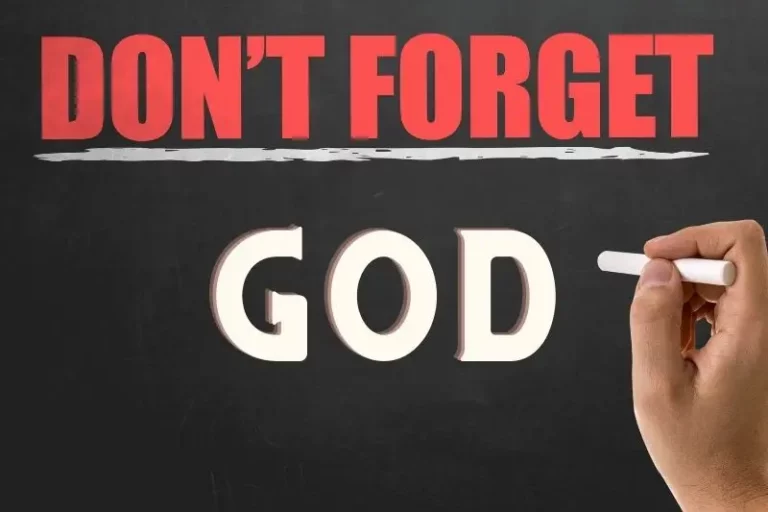 The Temptation to Forget God in Prosperity