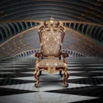 characteristics throne room worship showing a chair