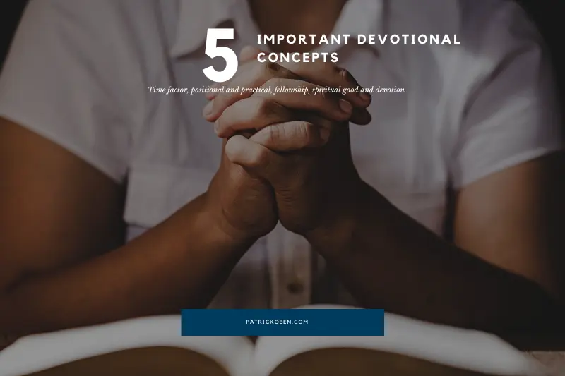 devotional concepts showing a woman praying