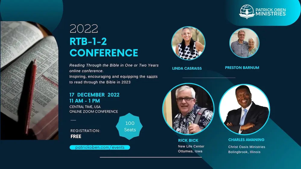 RTB-1-2 conference 2022 showing flyer