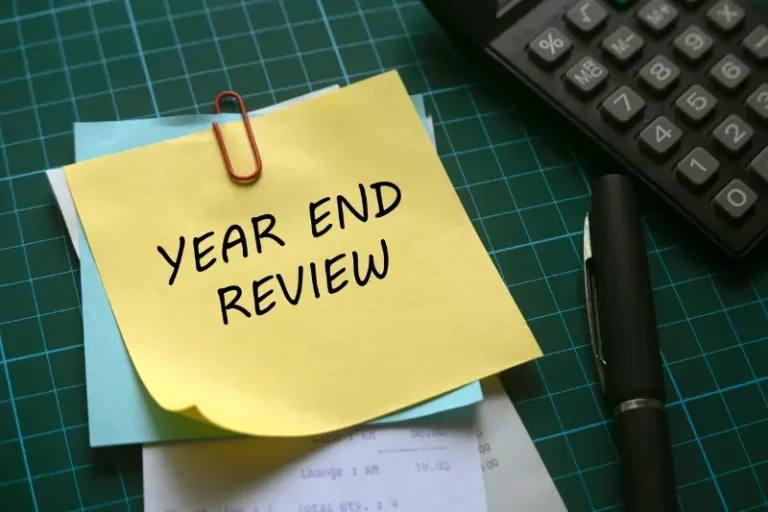Three Things to Do at the End of Each Year