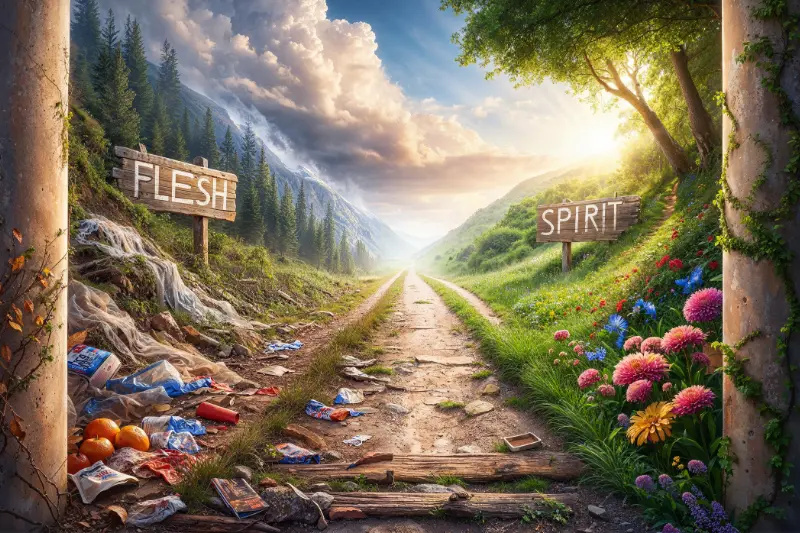 How the Spirit Leads You Spirit vs Flesh